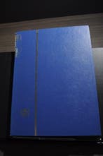 Wereld - Verzameling met diverse landen in stockboeken en, Gestempeld