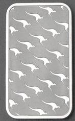 Silberbarren 1oz Perth Mint Känguru - Argent (Sans prix de, Timbres & Monnaies, Métaux nobles & Lingots
