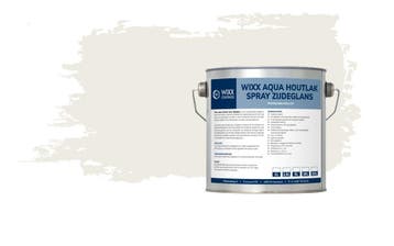 Wixx Aqua Houtlak Spray Zijdeglans RAL 9010 | Zuiver Wit 10L, Doe-het-zelf en Bouw, Verzenden, Nieuw
