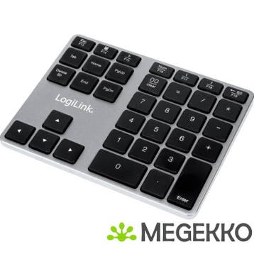 LogiLink ID0187 numeriek toetsenbord Universeel Bluetooth, Computers en Software, Verzenden, Nieuw