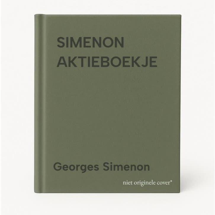 SIMENON AKTIEBOEKJE 9789025417857 Georges Simenon, Livres, Romans, Envoi
