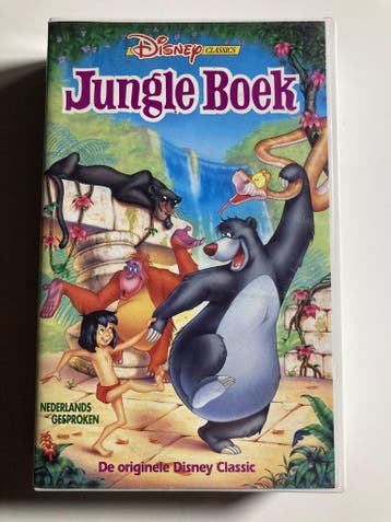 JUNGLE BOOK (1967) (VHS), Cd's en Dvd's, Gebruikt