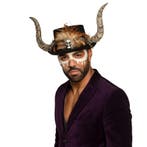 Halloween Hoed Vodoo Hoorns, Verzenden, Nieuw