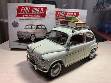 Hachette 1:8 - Voiture miniature - Fiat 600d - D, Nieuw
