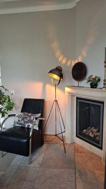 Statief vloerlamp - Metaal - Industrieel, Antiek en Kunst