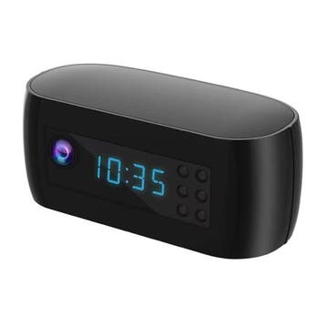 Camera Wekker - 4K WiFi Klok - Smart Home Security Night, Verzenden, Nieuw