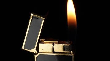 Dunill - Lacquer Pattern Rollagas Lighter - Zonder, Verzamelen, Nieuw