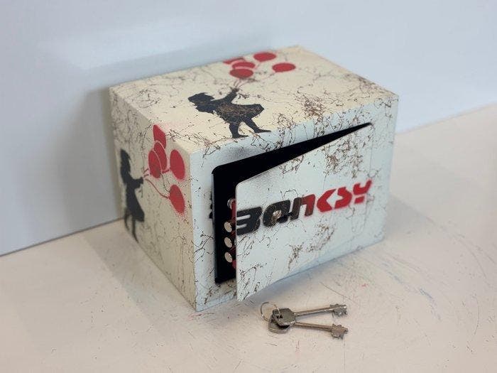 Rob VanMore - VanMore Vault Banksy Balloon Girl, Antiek en Kunst, Kunst | Designobjecten