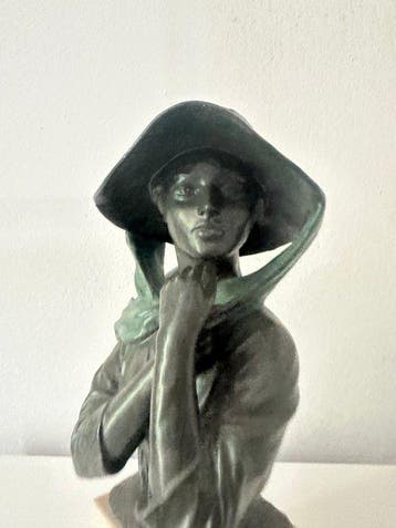 Andrés Peralta - Buste, Analia - 33 cm - Steengoed