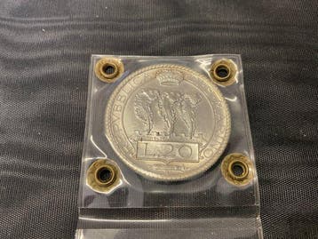 San Marino. 20 Lire 1936 (Zonder minimumprijs)