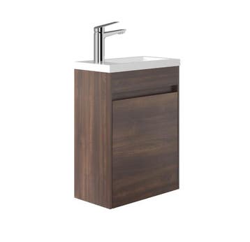 SALE - Elin 40 - Walnoot - Toiletmeubel -, Ophalen of Verzenden, Nieuw