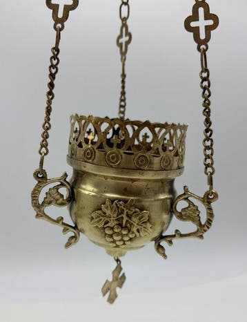 Godslamp - Brons, Messing, Antiek en Kunst