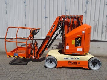 Veiling: Masthoogwerker Toucan 12E Elektrisch 11.83m 2016, Ophalen