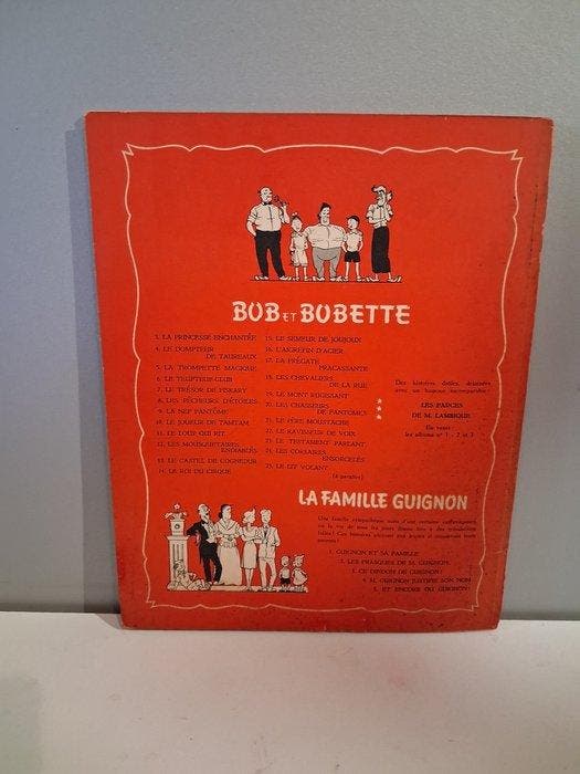 Bob et Bobette T24 - B - 1 Album - Eerste druk - 1959, Boeken, Stripverhalen