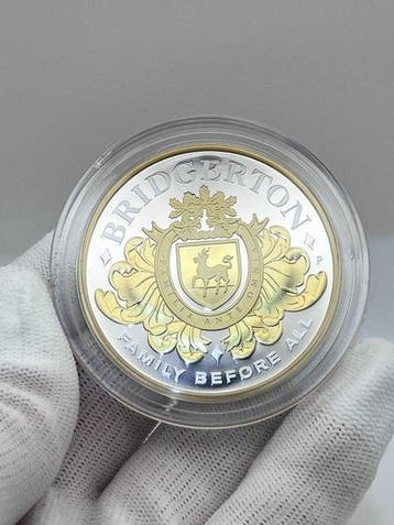 Tuvalu. 2 Dollars 2026 – House of Bridgerton – 2 oz Silver, Postzegels en Munten