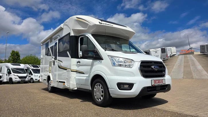 Benimar Cocoon 488 automaat op Ford, slechts 33096 km 89066, Caravans en Kamperen, Mobilhomes, Cassettetoilet, Automaat, Standaard zit