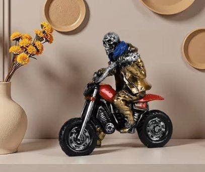 Beeldje - Lo Scheletro della Strada - Hars, Antiquités & Art, Art | Objets design