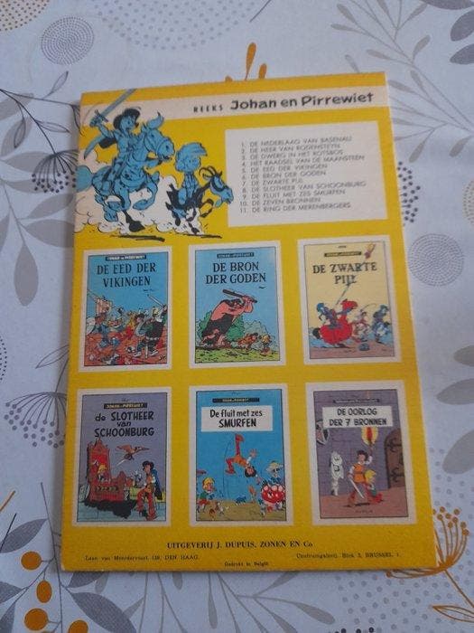 Johan en Pirrewiet 11 - De ring der Merenbergers - 1 Album -, Boeken, Stripverhalen