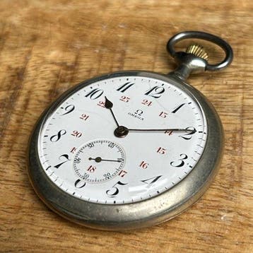 Omega - heren vest zakhorloge uit 1910 - 4950495 - 1900-1949, Nieuw