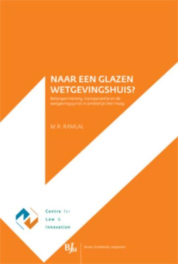 Naar een glazen wetgevingshuis? 9789089745781 M.R. Ramlal, Verzenden, M.R. Ramlal