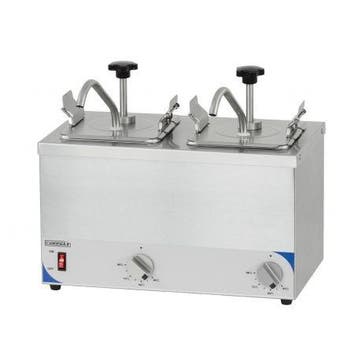 Sausdispenser | 2x 1/6 GN | 40°C - 70°C | 413x320x355(h)mm, Verzenden