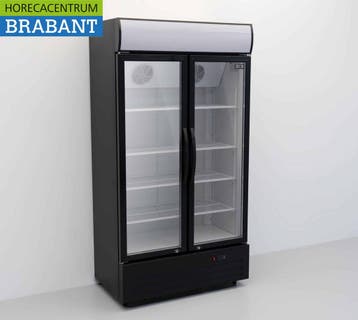 HCB Réfrigérateur à double porte vitrée Réfrigérateur à, Verzenden