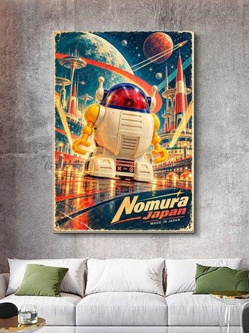 Shayer - Nomura – Dreams of the Space Age - 60x80cm - 1/1