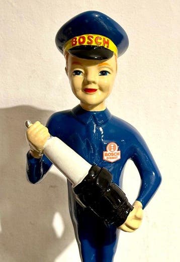 No reserve-Bosch Bougies Promo Dealer Merchandise - Mascotte, Antiek en Kunst