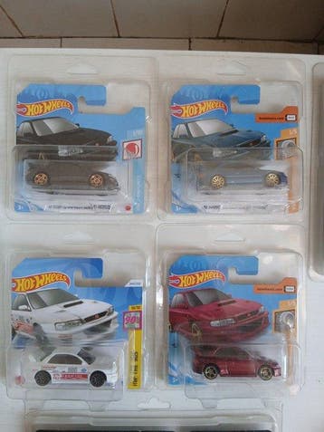 Hot Wheels 1:64 - Modelauto (8) - Multiple models including, Nieuw
