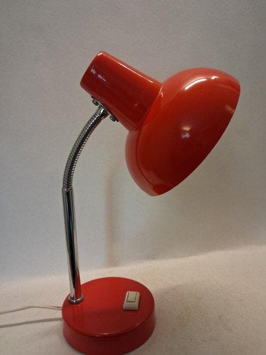 Lamp - Chroom, IJzer, Antiquités & Art, Curiosités & Brocante