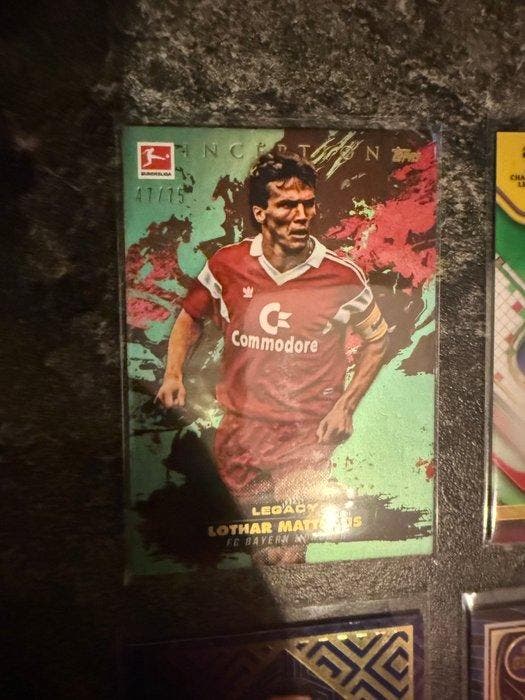 Topps Karim Benzema Auto /99 - Harry Kane 99 - Lewis Hall, Verzamelen, Stickers