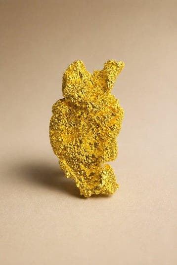 Goud Goud nugget - Hoogte: 12.19 mm - Breedte: 6.83 mm- 1.57