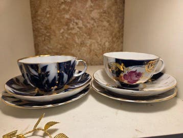 Lomonosov Imperial Porcelain Factory - Koffie- en