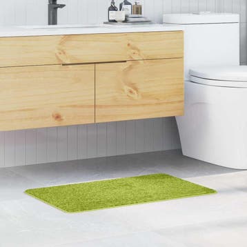 vidaXL Antislip Badmat Groen 50 x 80 cm PP, Verzenden