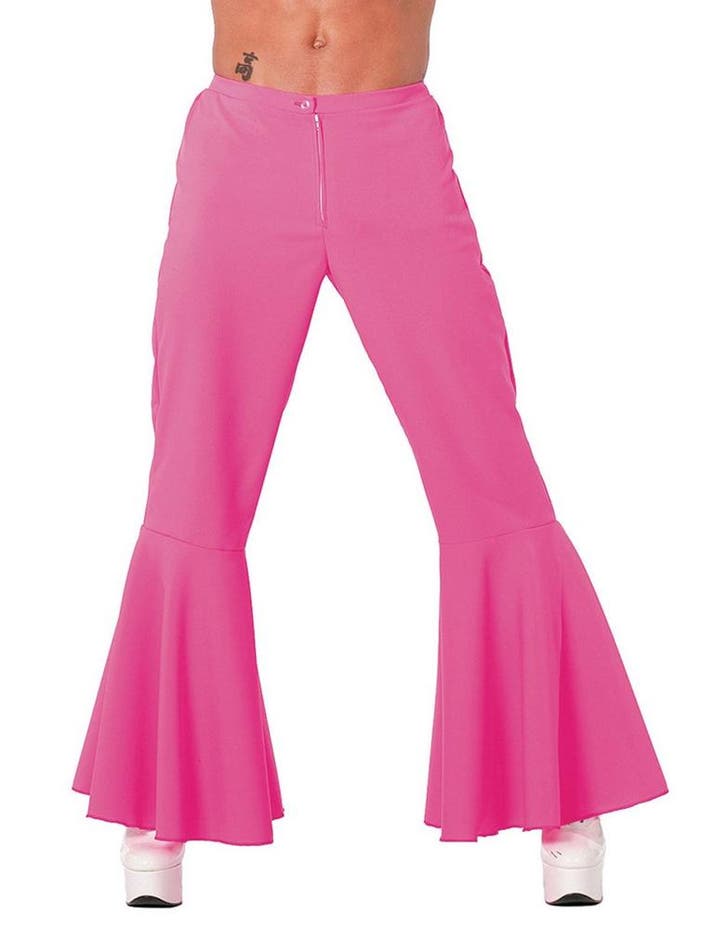 Hippie Broek Roze, Kleding | Dames, Carnavalskleding en Feestkleding, Nieuw, Verzenden