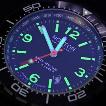 Norton - Marine Black - Automatic Diver 200M - PVD Nero -