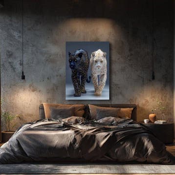 Yamila - Sinergia Áurea: Pantera Negra y Leopardo Blanco en