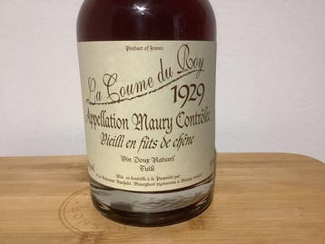 1929 Domaine de la Coume du Roy - Roussillon, Maury - 1