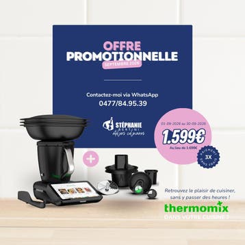 Thermomix TM7 Liège-Robot de cuisine - PROMO SEPTEMBRE 2026, Verzenden