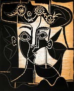 Pablo Picasso (1881-1973) - Großer Frauenkopf mit