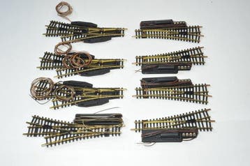 Fleischmann H0 - 1724A, 1726A, 6058 - Voie ferrée pour, Nieuw