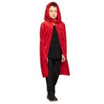 Halloween Cape Rood 1,15m, Verzenden, Nieuw