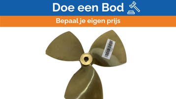 Bieden: Vetus P4E15.2x11R Brass 3 Blade Propeller 15.2 x 11, Ophalen of Verzenden, Nieuw