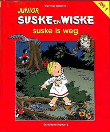 Junior Suske en Wiske - Suske is weg 9789903238635, Boeken, Verzenden, Gelezen, Dirk Nielandt