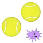 Fako Bijoux - Tennisdemper - Tennisbal - Geel - 2 Stuks, Verzenden