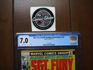 Sgt. Fury (1963) #141 - 1 Graded comic - Eerste druk - 1977, Boeken, Nieuw