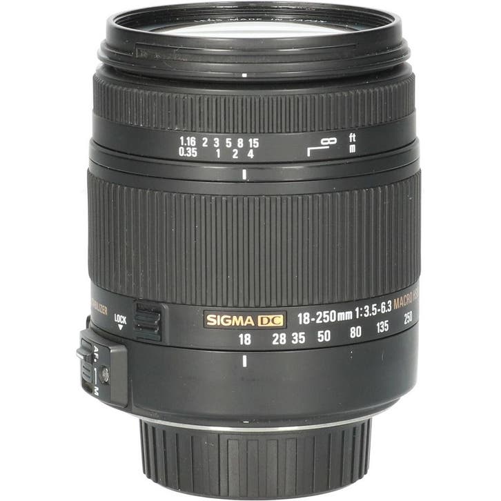 Sigma 18-250mm f/3.5-6.3 DC OS HSM Macro Nikon CM6927, TV, Hi-fi & Vidéo, Photo | Lentilles & Objectifs, Enlèvement ou Envoi