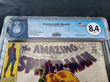 Amazing Spider-Man #62 - EGC 8.4 - 1 Graded comic - 1968, Boeken, Nieuw
