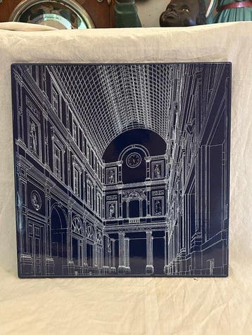 Emaille bord - la societe civile des galeries royales st