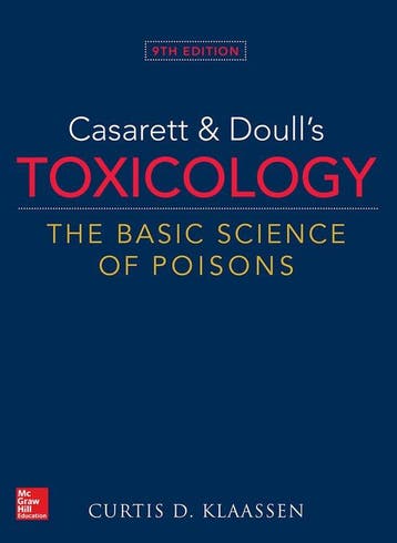 Casarett & Doulls Toxicology 9781259863745 Curtis Klaassen, Verzenden, Curtis Klaassen